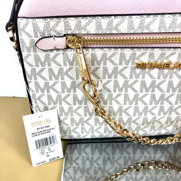 Michael Kors EW Crossbody Bag Vanilla - Picture 5 of 7